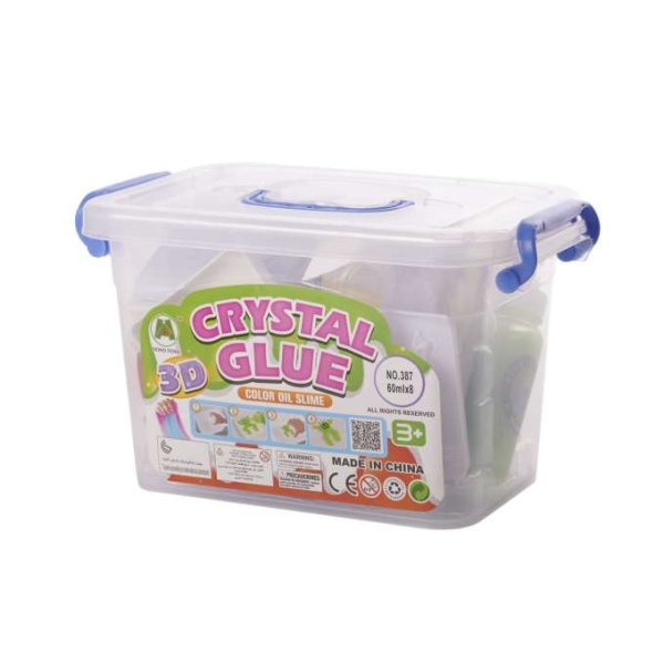 3D Crystal Glue Slime-set 26 delar 3D Crystal Glue Slime-set 26 delar