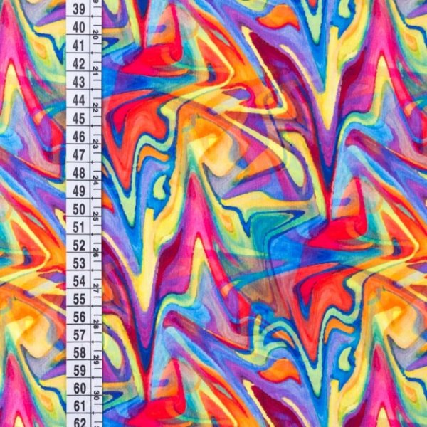 Mönstrad Trikå 160 cm - Marvellous Edition Multi Mönstrad Trikå 160 cm - Marvellous Edition Multi