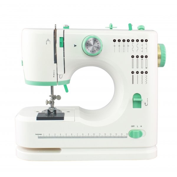 Symaskine 16 sting med fodpedal og belysning FHSM-520