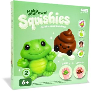 Skapa egna squishies Sense - ödla och poop Skapa egna squishies Sense - ödla och poop