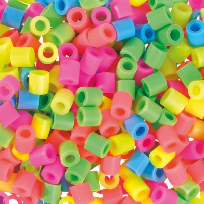 Nabbi Melt Beads Jumbo 10x10mm - 600 stykker i blandede pastellfarger