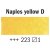 Rembrandt Akvarelmaling/Vandfarver 5 ml - Gul/Orange-1-Naples Yellow Deep