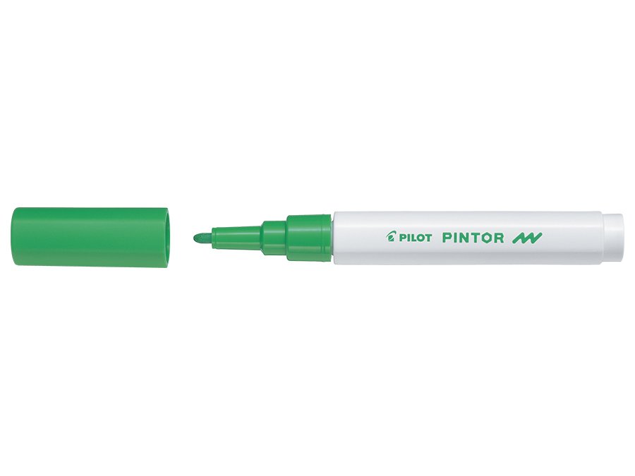 Fiberpen Pilot Pintor - (Fine) - Lysegrøn - Fiberpenne, Penne, Penne, kridt & tusch