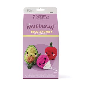 Amigurumi-kit med grönsaker Amigurumi-kit med grönsaker