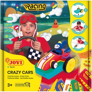 Lerset - Jovi-tech Plastilina - Racingbil kit blandade frger