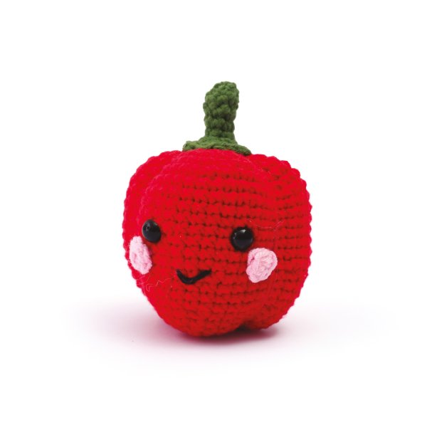 Amigurumi-kit med gr�nsaker