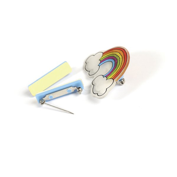 Självhäftande nålbrocher 30 mm, 10-pack Självhäftande nålbrocher 30 mm, 10-pack