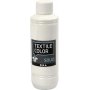 Textile Solid textilfrg - vit - tckande - 250 ml