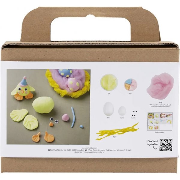 Mini DIY Kit Modellera, Påskfamilj Mini DIY Kit Modellera, Påskfamilj