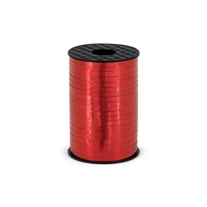 Pakkesnor/ballongsnor - Rød - 5 mm x 225 meter Pakkesnor/ballongsnor - Rød - 5 mm x 225 meter
