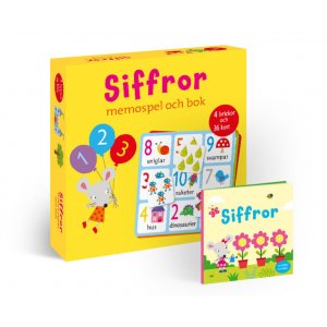 Siffror: memospel och bok