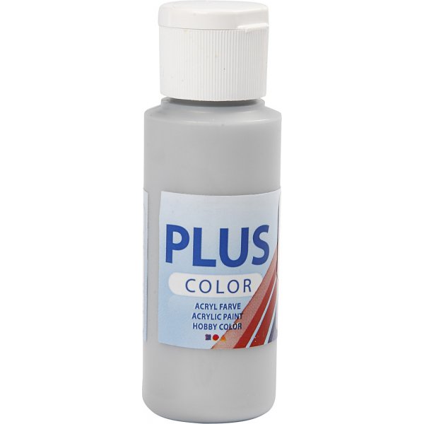 Plus Color Hobbyfärg - silver - 60 ml Plus Color Hobbyfärg - silver - 60 ml