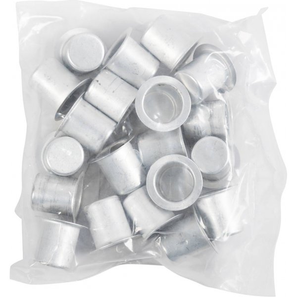 Metallinsats för ljus - Ø12 mm - 20 st Metallinsats för ljus - Ø12 mm - 20 st