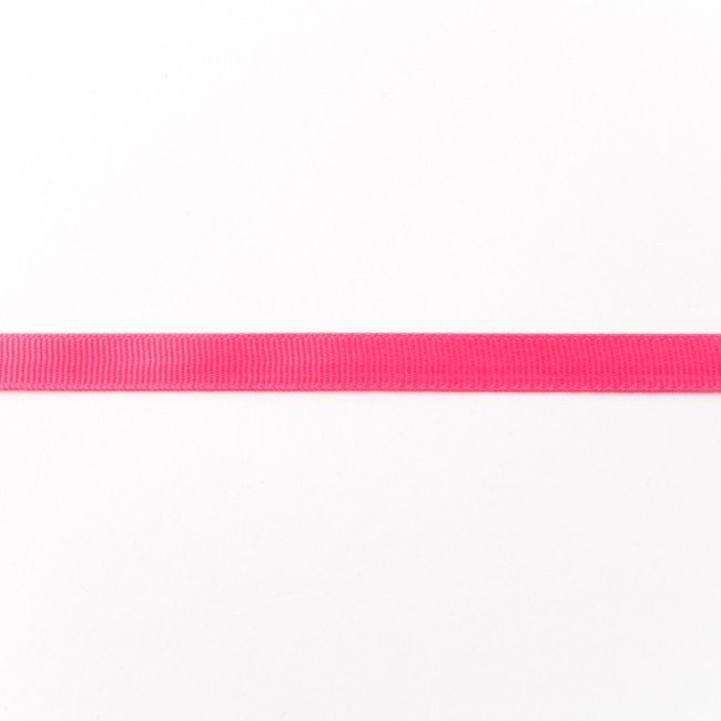 Dekorbånd - Riflet Uni 10 mm - Mørk Fuchsia - Dekorationsbånd - Øvrige, Bånd & dekorationsbånd, Tekstilbånd & snor