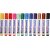 Whiteboard tuscher 4 mm - Blandede farver - 12 stk