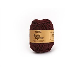 Amigurumi garn i bomull, chokladbrun, 27 g Amigurumi garn i bomull, chokladbrun, 27 g