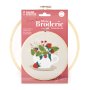Broderikit vild jordgubbe �20 cm