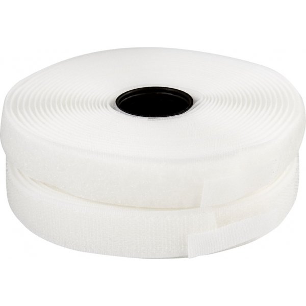Kardborreband - vit - 5 m Kardborreband - vit - 5 m