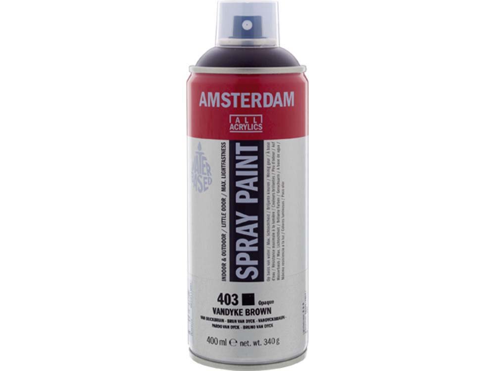 Amsterdam Spray 400 ml - Van Dycke Brown - Spraydåser, Spraymaling, Hobbyfarve