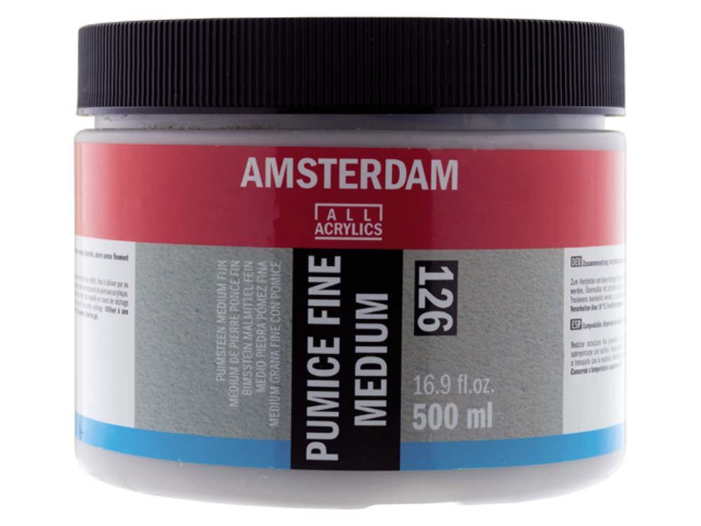 Pimpsten medium Amsterdam Fine - 500 ml - Akrylmedier, Malermedium, Fernis og kunstner medier til kunstmaling