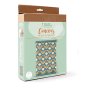 Broderikit med tropiska blommor p� canvas