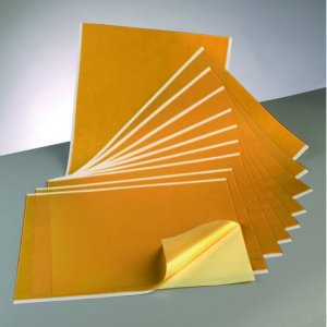 Selvklebende folie 300 x 400 mm - gjennomsiktig i mappe