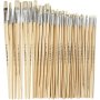 Natur Line Penslar - nr. 1+2+4+8+14+20 - platta - 64 st