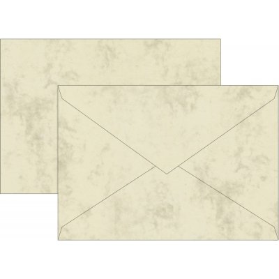 Kuvert - C5 marmorerat