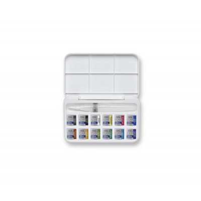 Akvarelmaling/Vandfarver W&N Cotman Water Brush Pen 12-pak