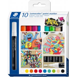 Lumocolor f�rgmark�r 10-pack