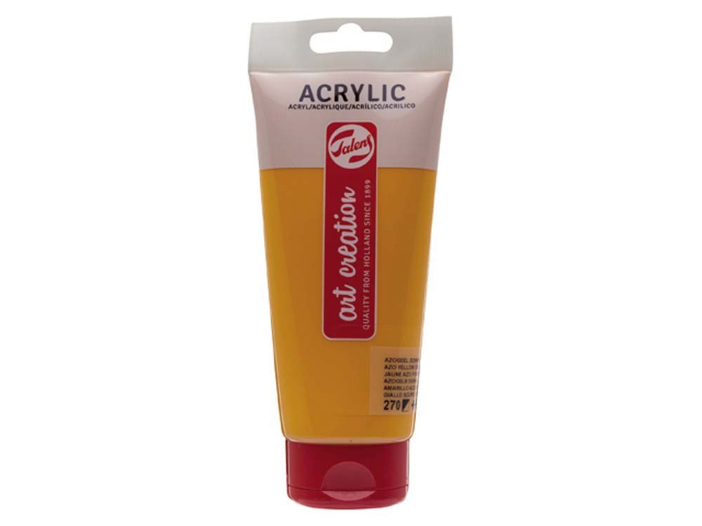 Akrylmaling Art Creation 200 ml - Azo Yellow deep - Akrylmalinger, Kunstnermalinger
