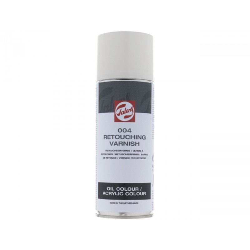 Retoucheringsfernis - 400 ml (spray) - Oliefarve lak / lak, Hobbylack, Fernis og kunstner medier til kunstmaling