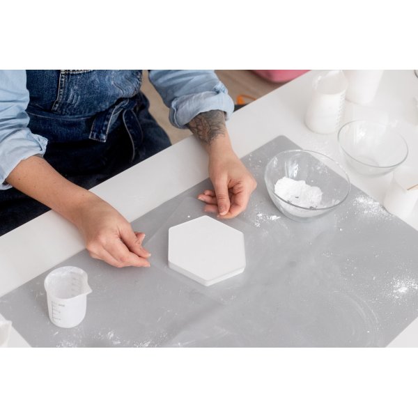 FIMO gjutform - Sexkantig FIMO gjutform - Sexkantig