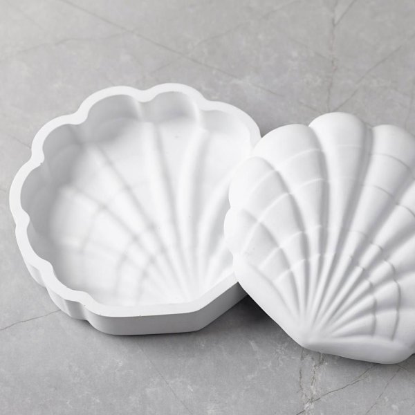 Silikonform Bl�skjell 13,2 x 13,3 x 3 cm