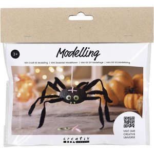 Mini DIY-sett Modelleringsleire Edderkopp Mini DIY-sett Modelleringsleire Edderkopp