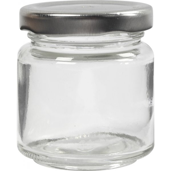 Syltburkar - transparent - 100 ml - 12 st Syltburkar - transparent - 100 ml - 12 st