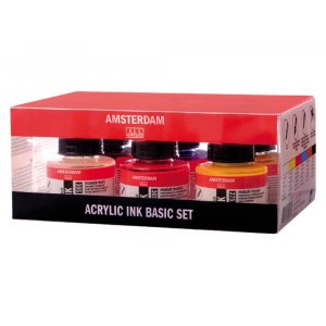 Akrylmarker Amsterdam 30 ml - 6 farver