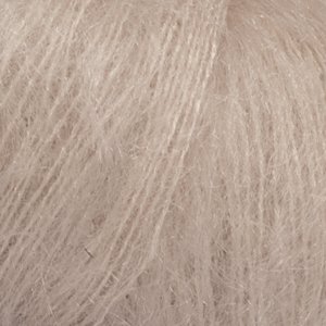 DROPS Kid-Silk Uni Colour garn - 25g - Ljus beige (20)