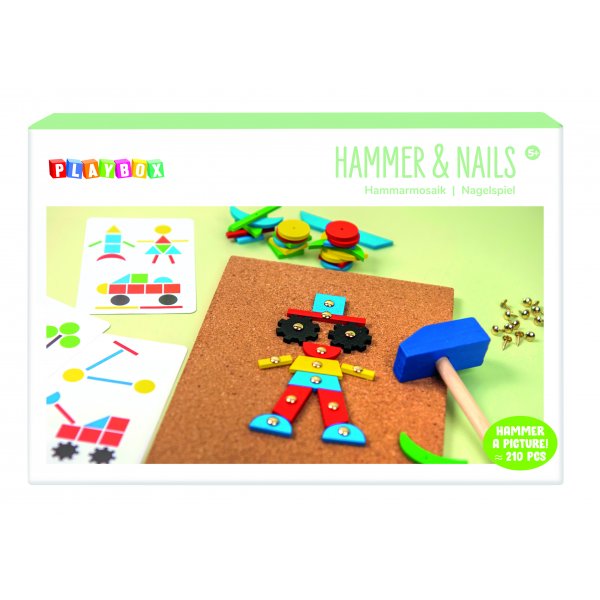 Pysselset hammarmosaik