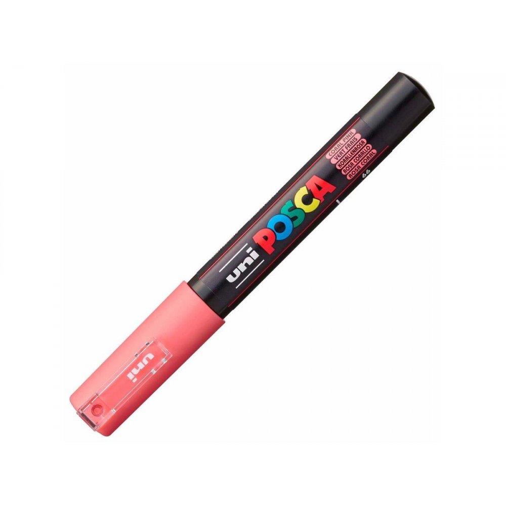 Uni Posca Marker PC-1MC - Coral pink - Posca-penne, Markers, Penne, Penne, kridt & tusch