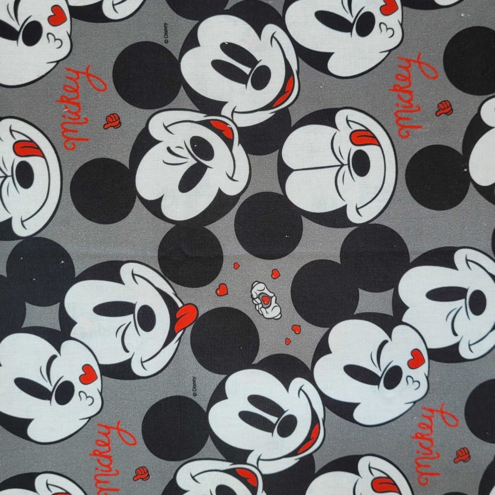 Bomullsväv - Disney - Musse - 140 cm - Bomullsväv, Bomullstyg, Tyger
