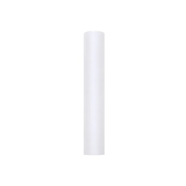 Tyll 30 cm x 9 m - Vit