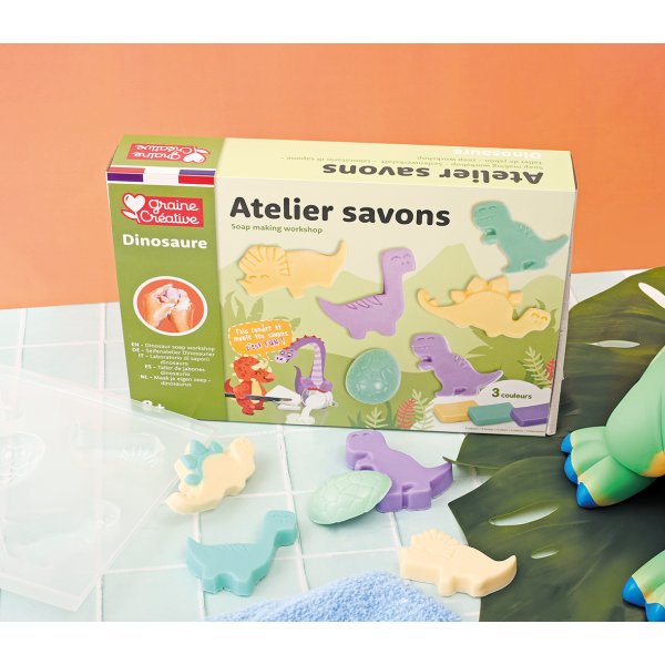 Tvålkit med dinosaurietema Tvålkit med dinosaurietema