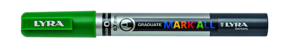 Mark All 0,7 mm Sap green - Lyra Mark All, Markers, Penne, Penne, kridt & tusch