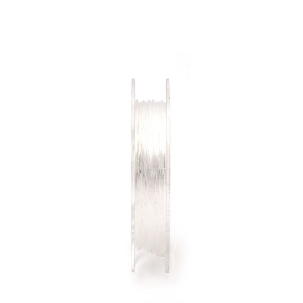 Transparent elastisk nylontråd 5 m, Ø 0,5 mm Transparent elastisk nylontråd 5 m, Ø 0,5 mm