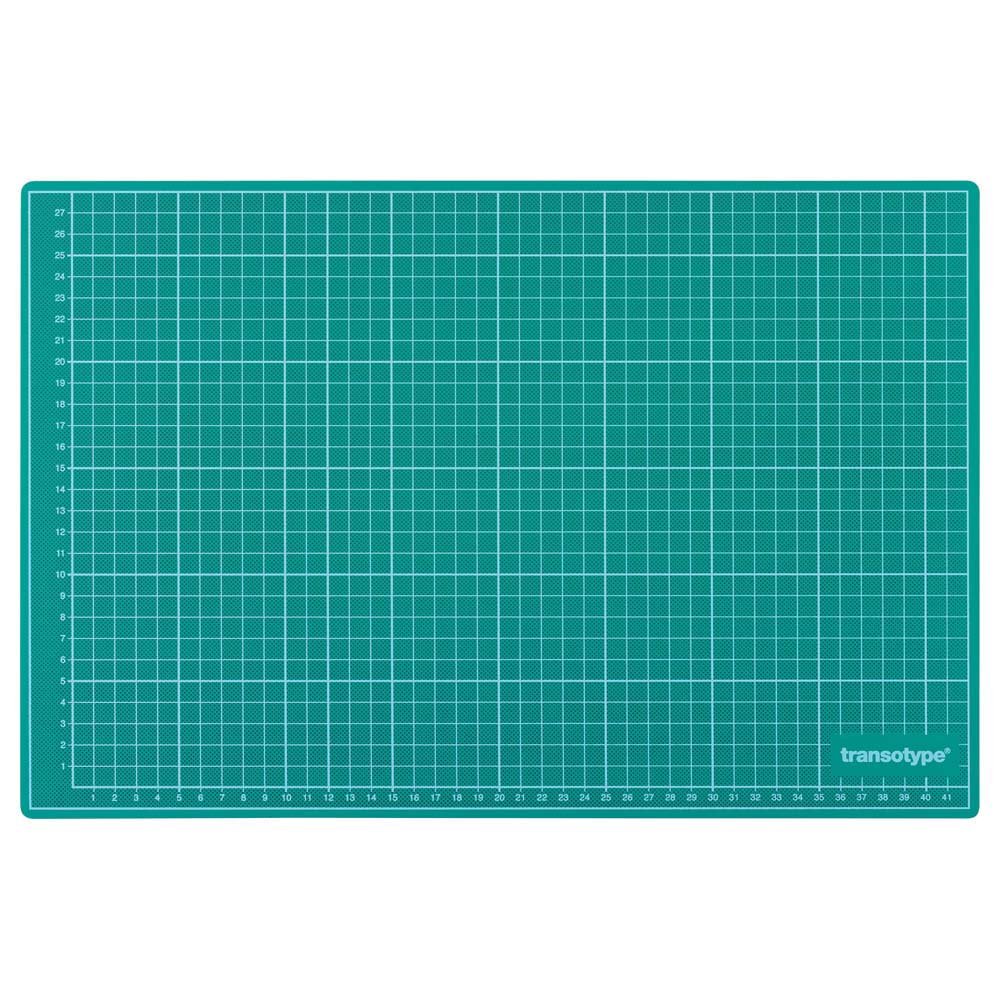 Skæremåtte Grøn/Sort A2 - 600 x 450 mm - Skæremåtter, Skæreværktøj, Håndværk