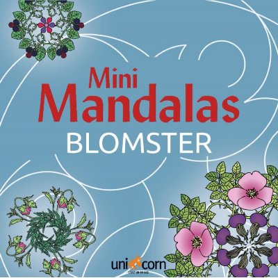 Mlarbok Mandalas Mini - Blommor