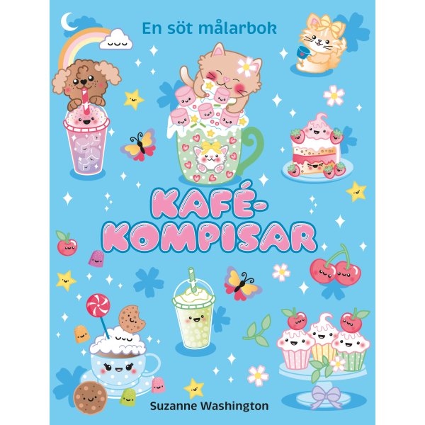 Kaf�venner - fargeleggingsbok med over 45 illustrasjoner