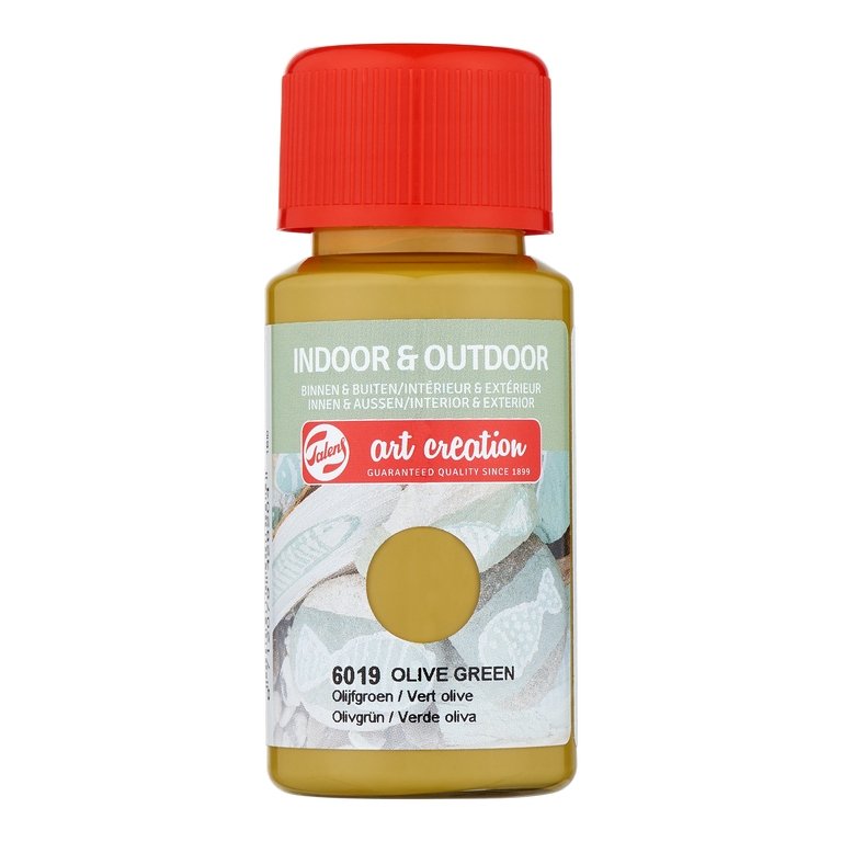 Universalfarve 50 ml - Olive Green - Universalfarve, Hobbyfarve