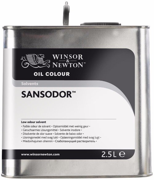Oliemedium Winsor & Newton 2,5 L - Sansodor - Medium til oliemaling, Malermedium, Fernis og kunstner medier til kunstmaling